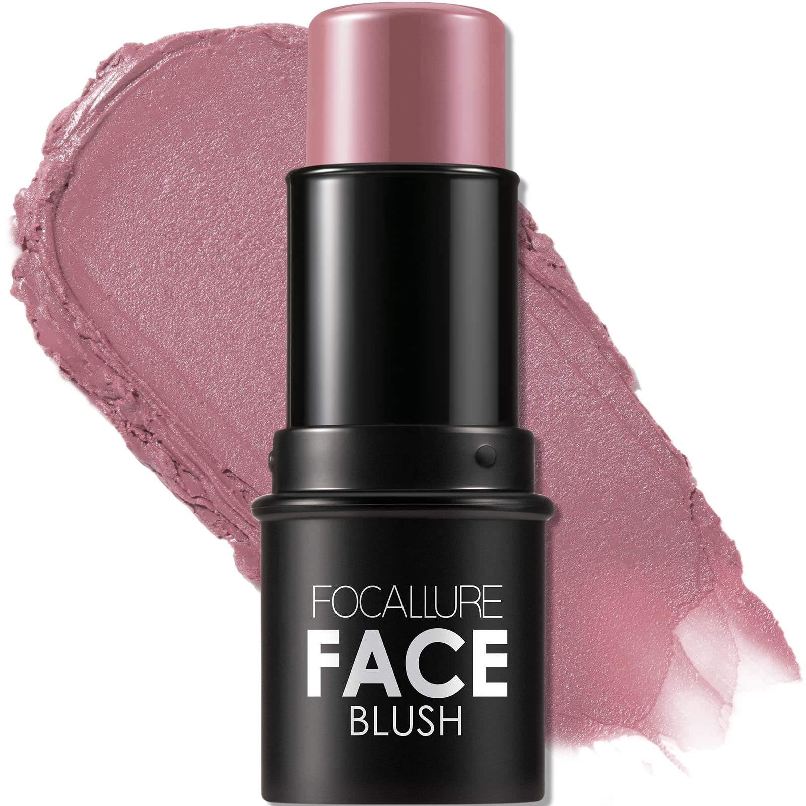 FOCALLURE front packaging showing dusty orchid shade and compact stick — easy storage