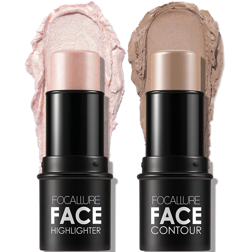 FOCALLURE front packaging showing the two contour sticks and brand visibility for easy selection
