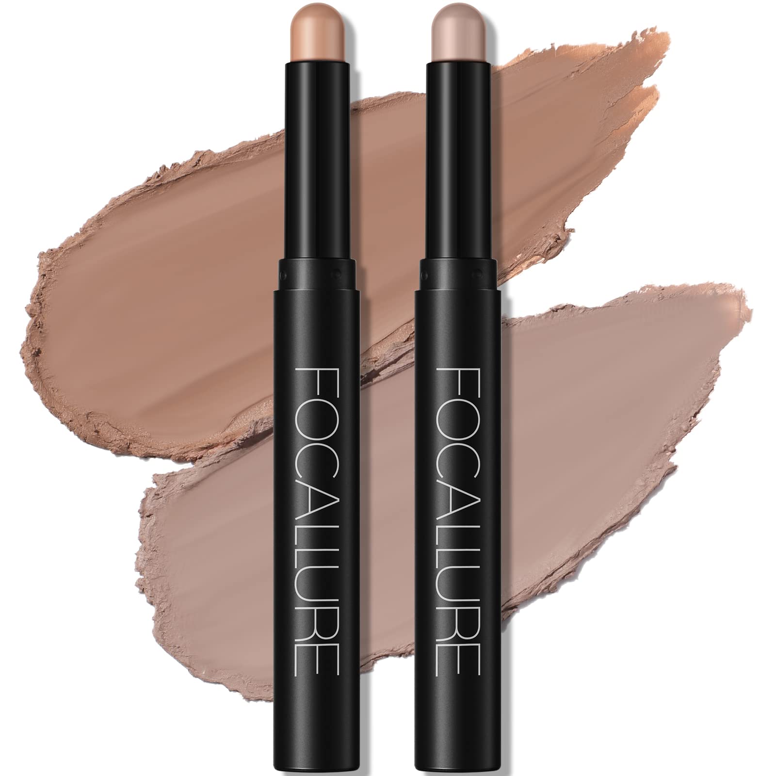 FOCALLURE front packaging showing the duo and benefits of compact set