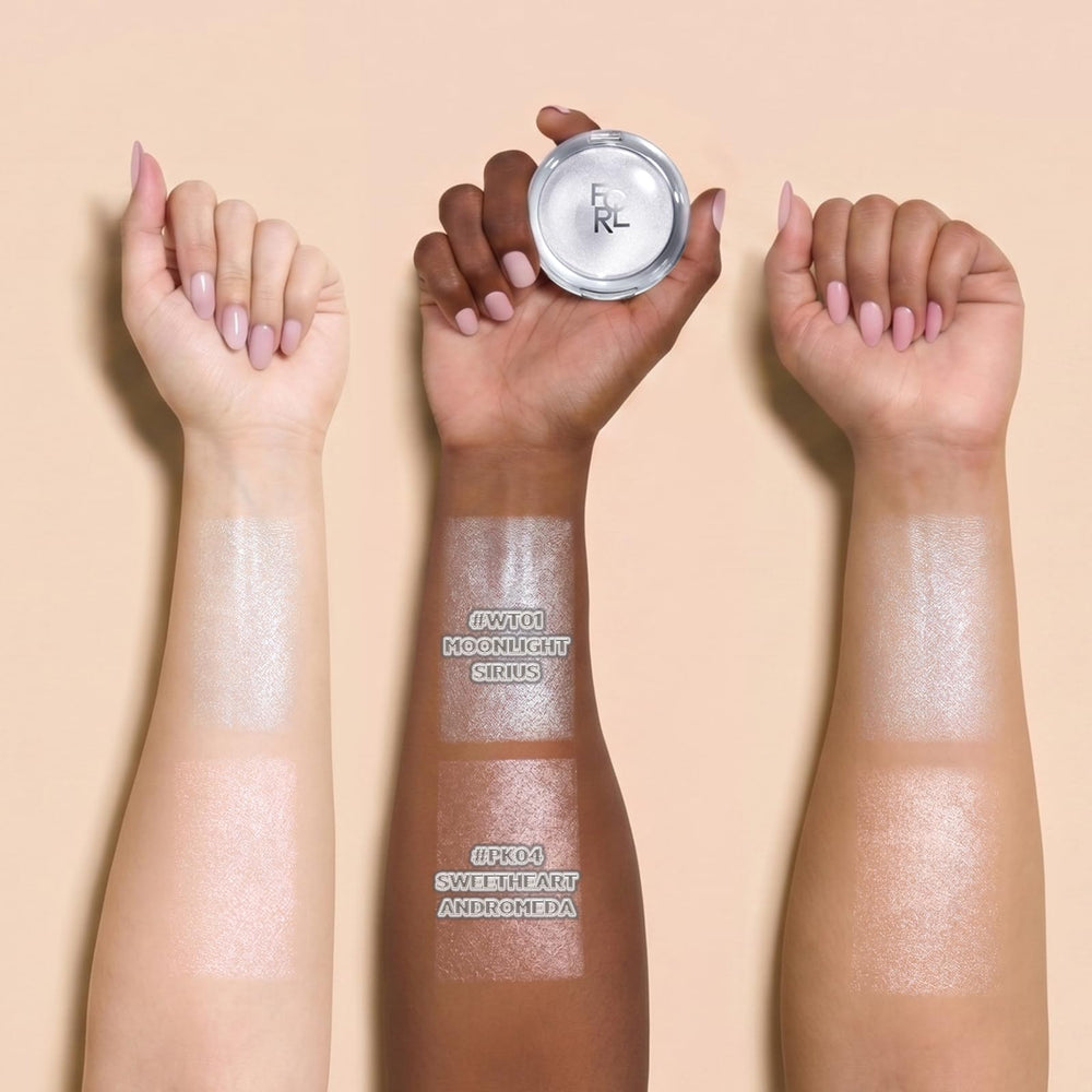 FOCALLURE lifestyle evening makeup showing brightening, party-ready luminous finish