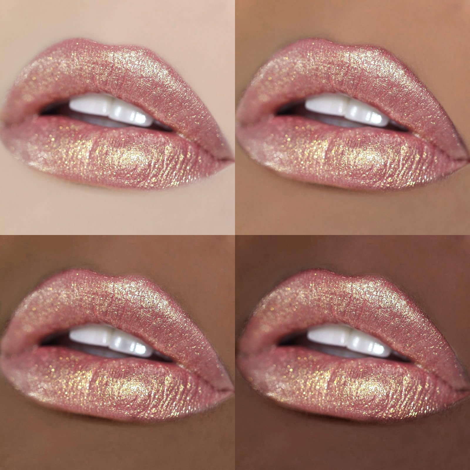 FOCALLURE creamy glitter texture close-up highlighting smooth shimmer finish and comfort