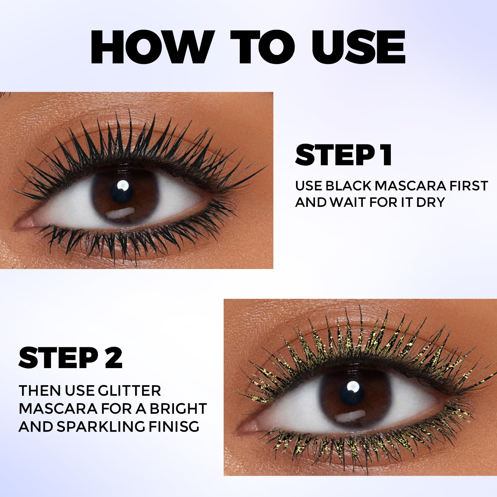 FOCALLURE multichrome shift on skin showing color-changing sparkle for dynamic looks