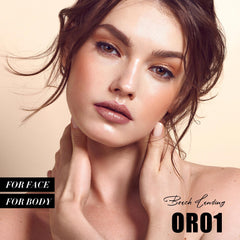FOCALLURE open pans close-up showing gel-to-powder texture and blendability