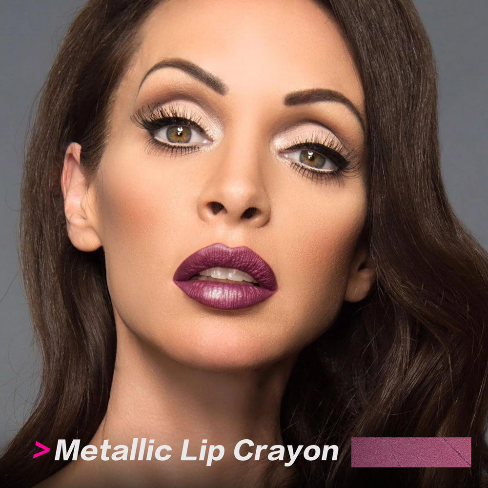 FOCALLURE pansy purple swatch stroke highlighting rich pigment and smooth application