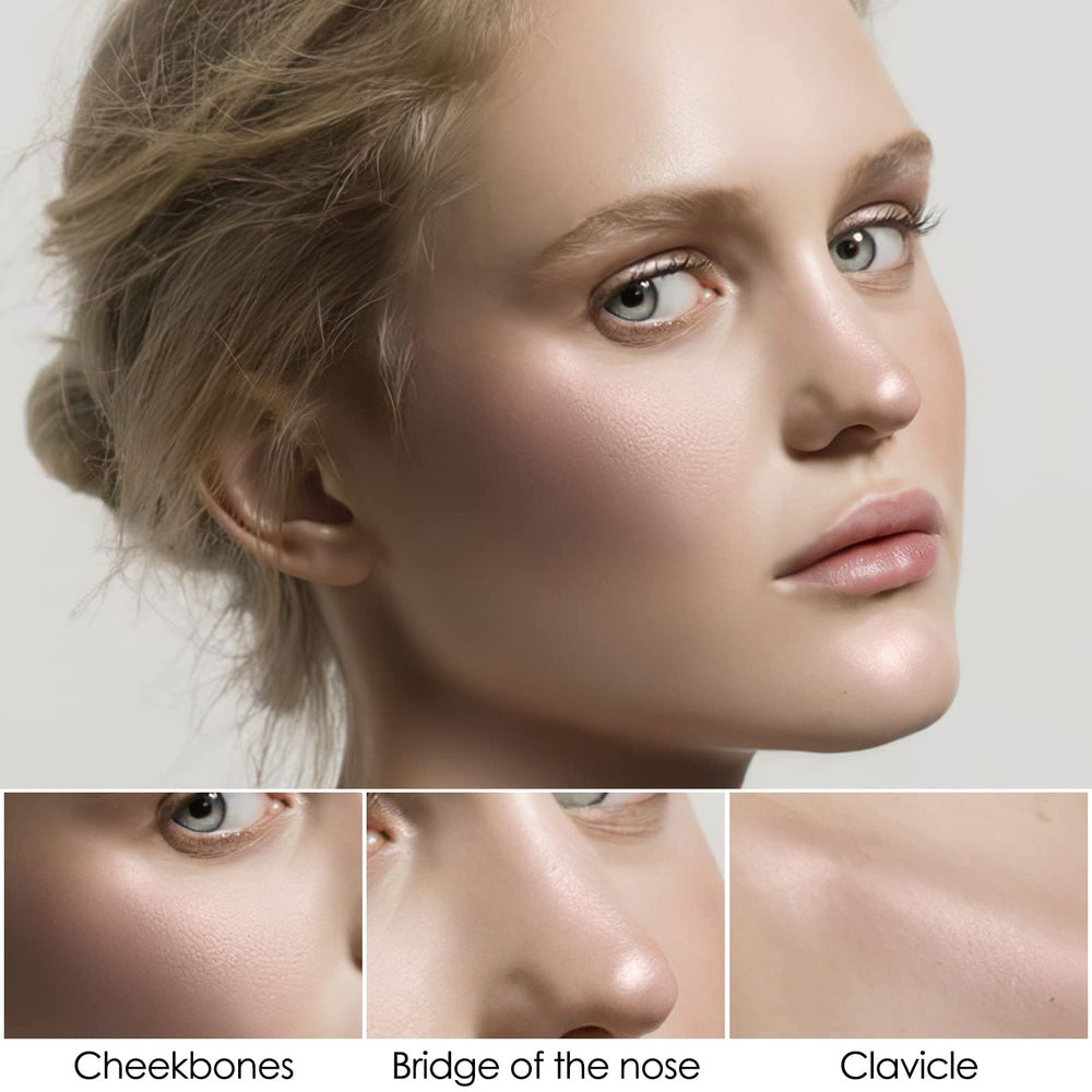 FOCALLURE pen application on cheek illustrating precise placement and natural dimension