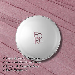 FOCALLURE PK01 packaging label close-up showing vegan and non-comedogenic claim benefit