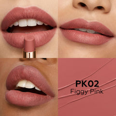 FOCALLURE applicator close-up of PK02 displaying creamy texture and precision