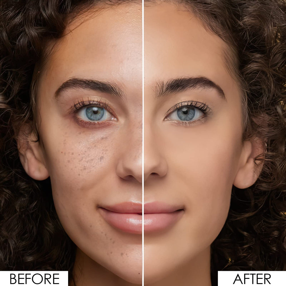 FOCALLURE pressed powder texture close-up illustrating smooth, blendable finish
