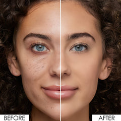 FOCALLURE pressed powder texture close-up illustrating smooth, blendable finish