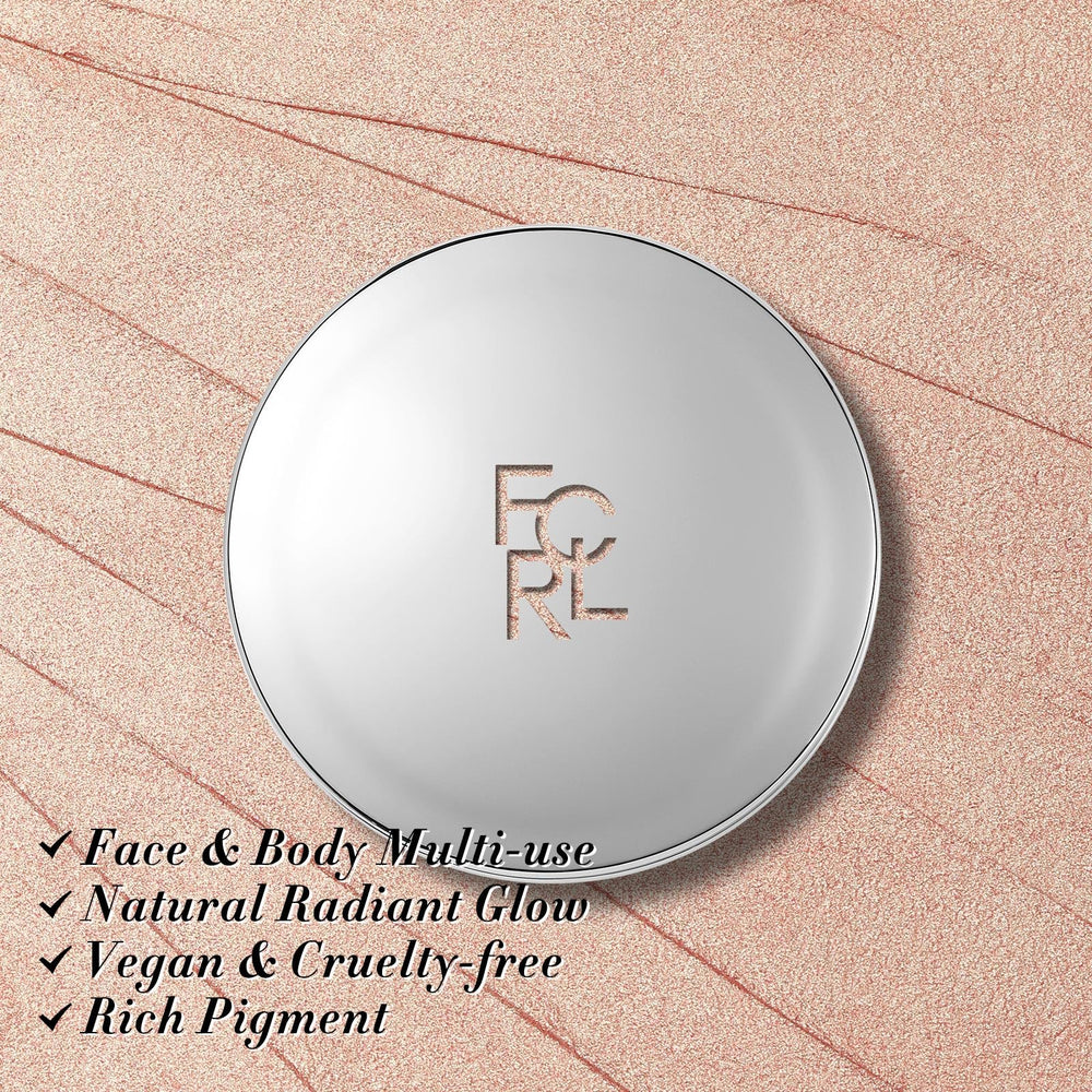 FOCALLURE next to finger to show size and easy, precise application