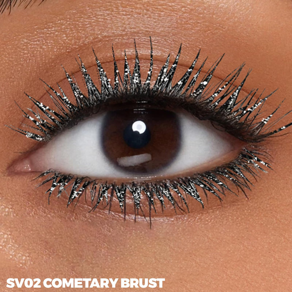 FOCALLURE slim applicator close-up displaying precision tip for controlled glitter placement