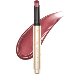 FOCALLURE front packaging showing glossy plumping pen and shimmer finish benefits
