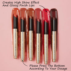 FOCALLURE lifestyle photo evening look with shimmering lips providing glam benefit