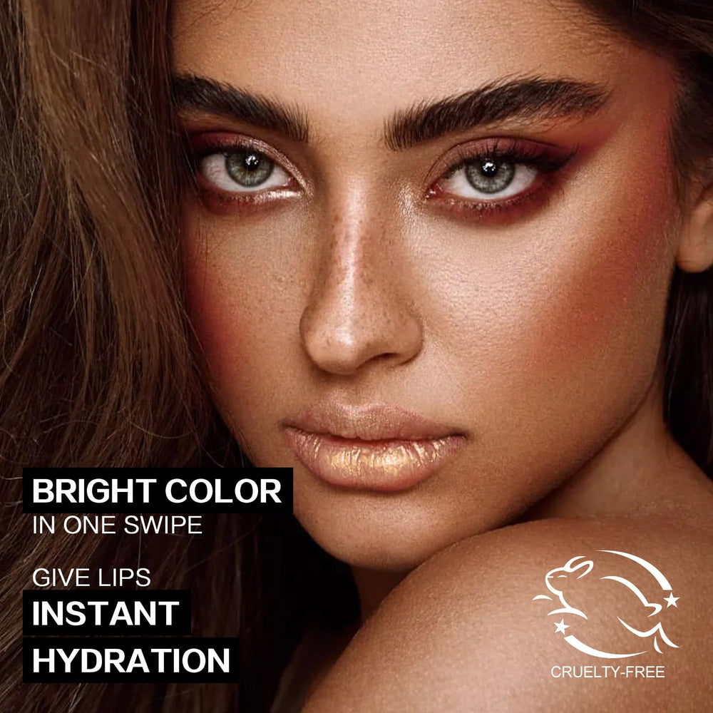 FOCALLURE swatch on hand in natural light showing buildable pink frost and true color