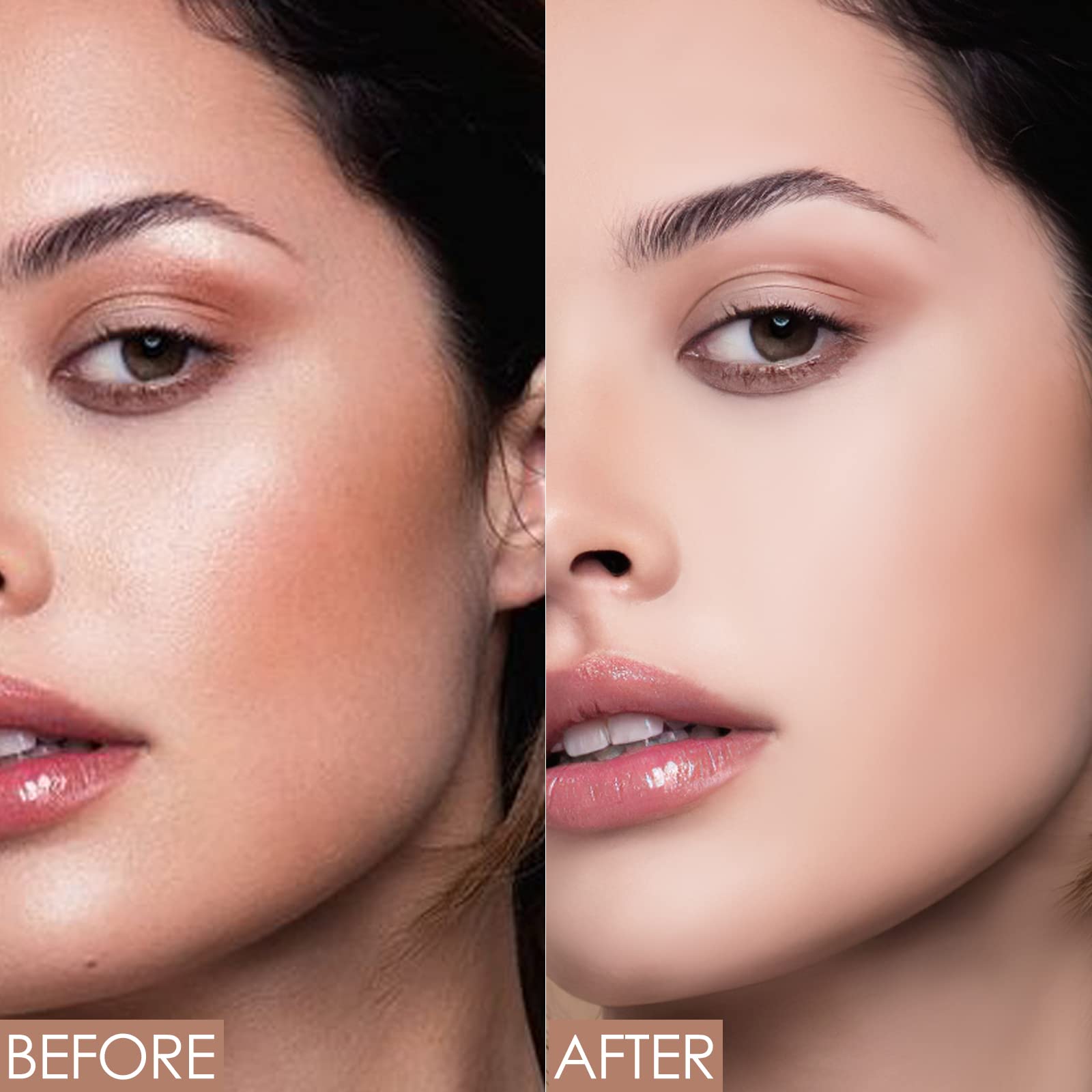 FOCALLURE close-up of micro-milled powder texture for blur and soft-focus benefit