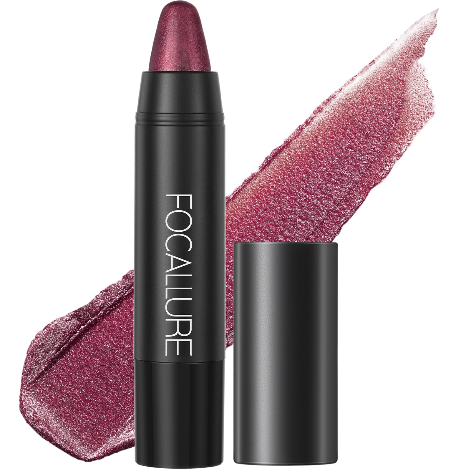 FOCALLURE front packaging of Ultra Chic Lipstick showing shade and compact design for easy carry