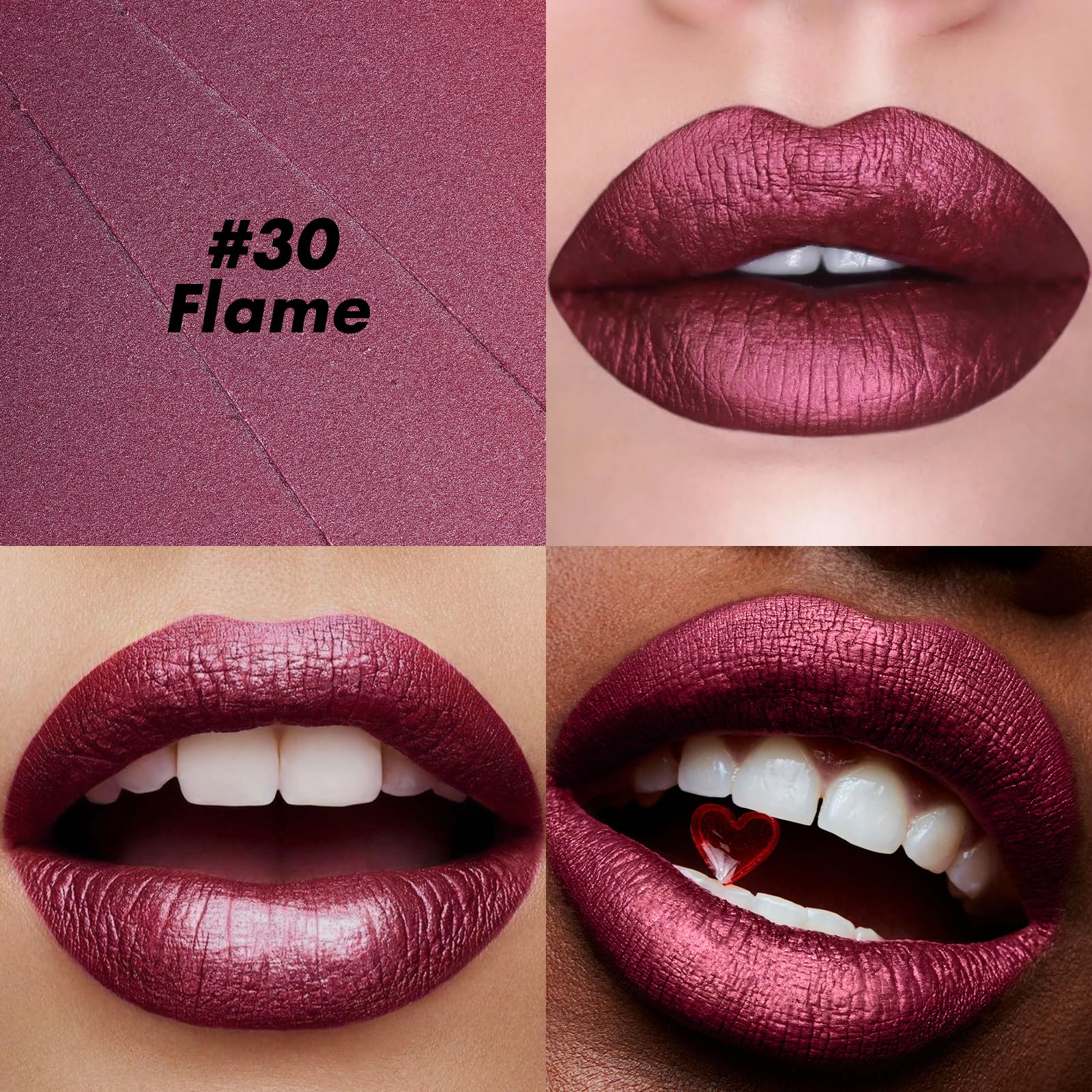 FOCALLURE sharp crayon tip detail enabling precise application and clean lip lines