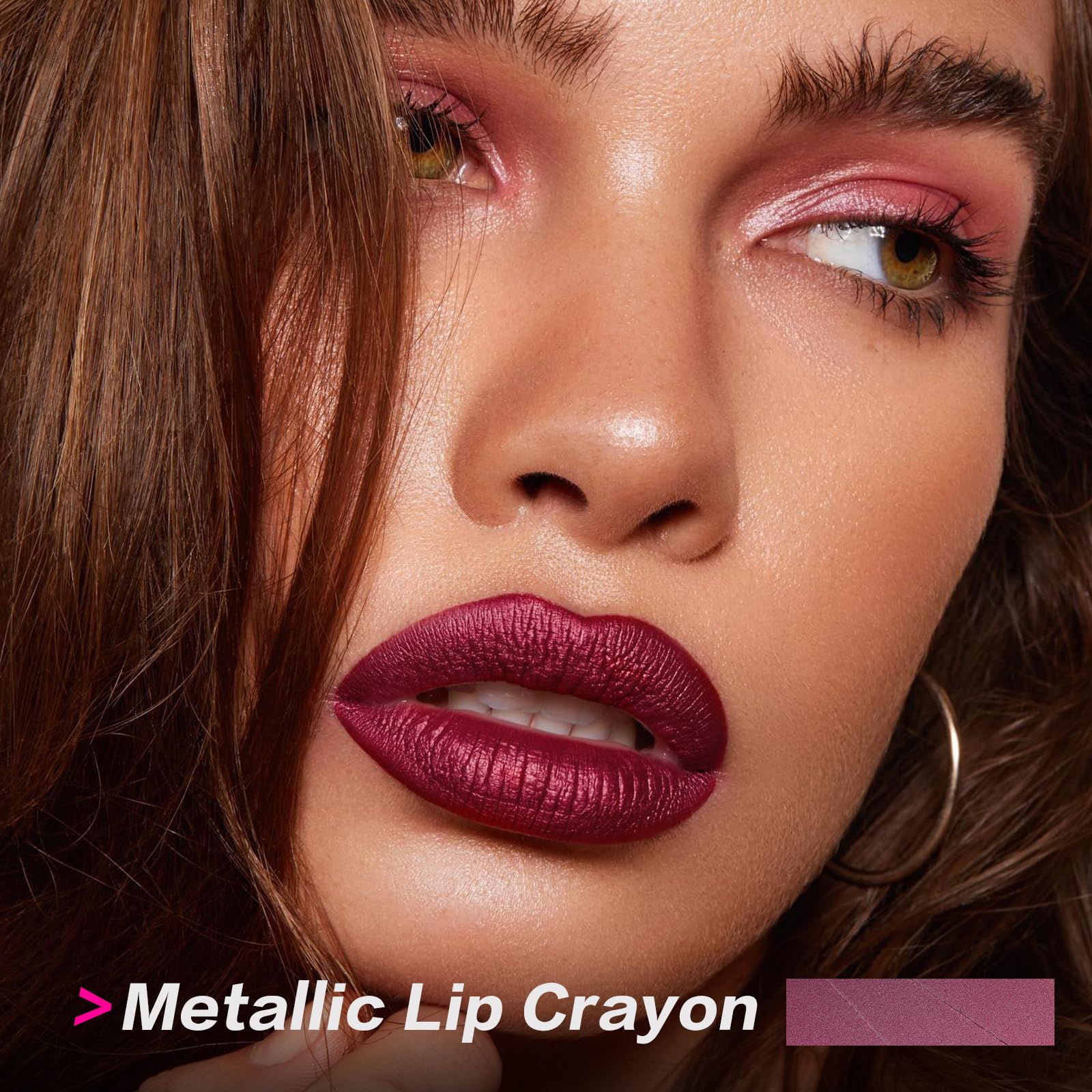 FOCALLURE close-up of lipstick texture highlighting creamy pigment and moisturizing finish