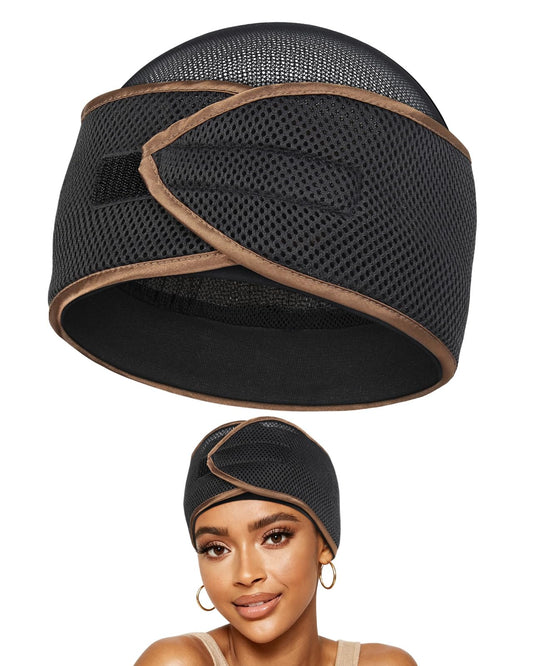 FocusCare front view showing 2-in-1 mesh wrap and outer fastening for secure hold