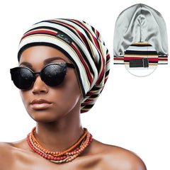 FocusCare front view of the sleep cap showing stylish exterior and secure fit