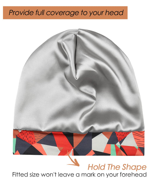 FocusCare satin lining close-up showing smooth fabric to reduce frizz