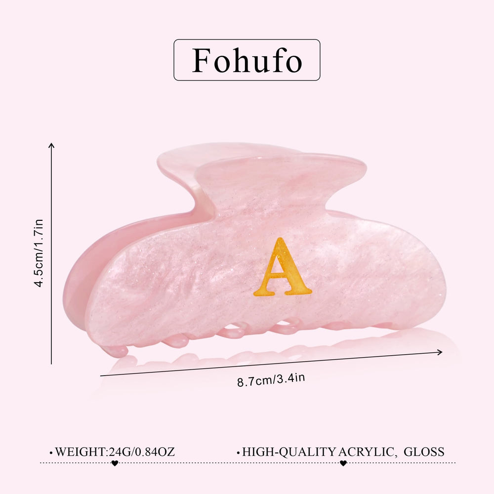 Fohufo in-hair styling demo showing clip securing thick hair for polished look