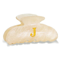 Fohufo front view showing letter J and elegant glitter for instant style