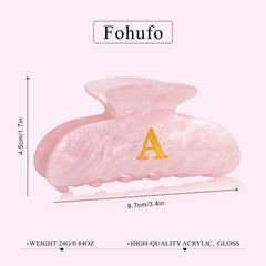 Fohufo worn in hair demonstrating secure hold and flattering accent