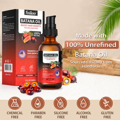 Foikoo oil applied to scalp showcasing improved manageability and nourishment