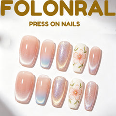 FOLONRAL lifestyle shot at party showcasing finished manicure for special-occasion benefit