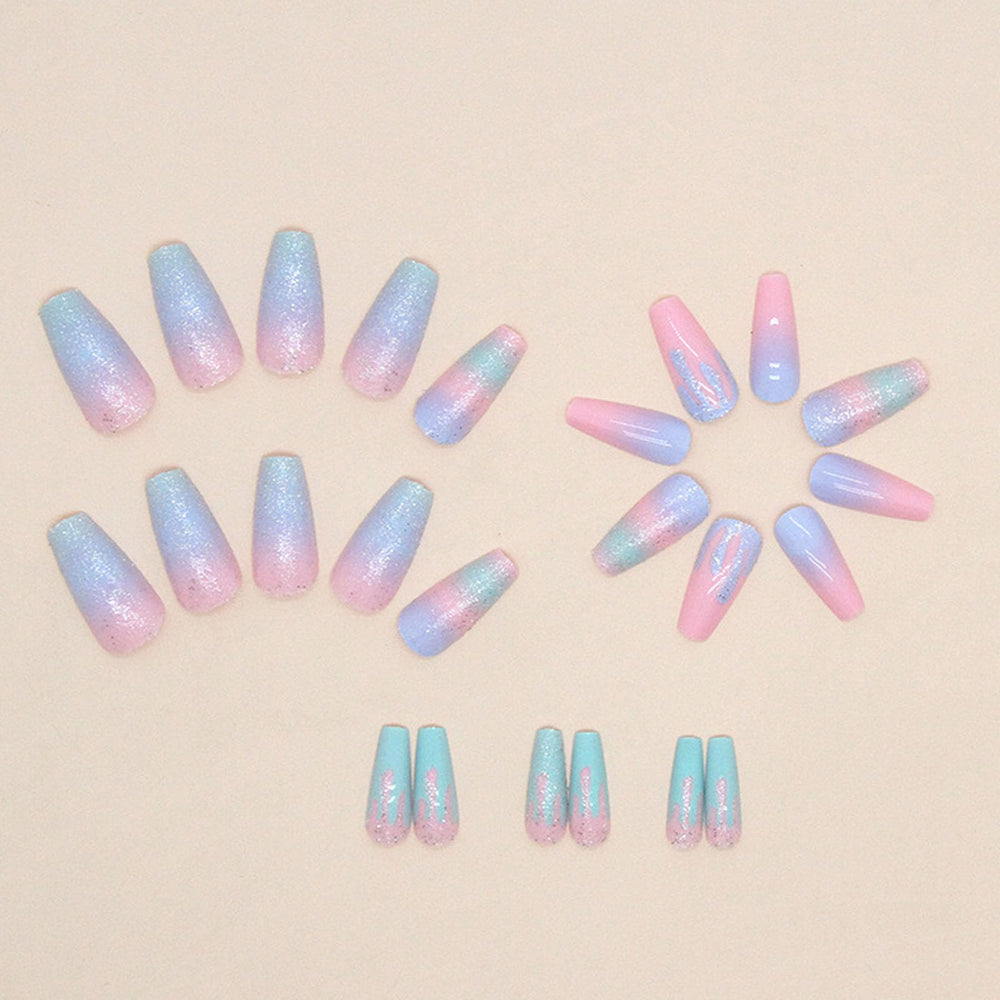 FOLONRAL reusable nails after removal showing cleaned nails ready for next use benefit
