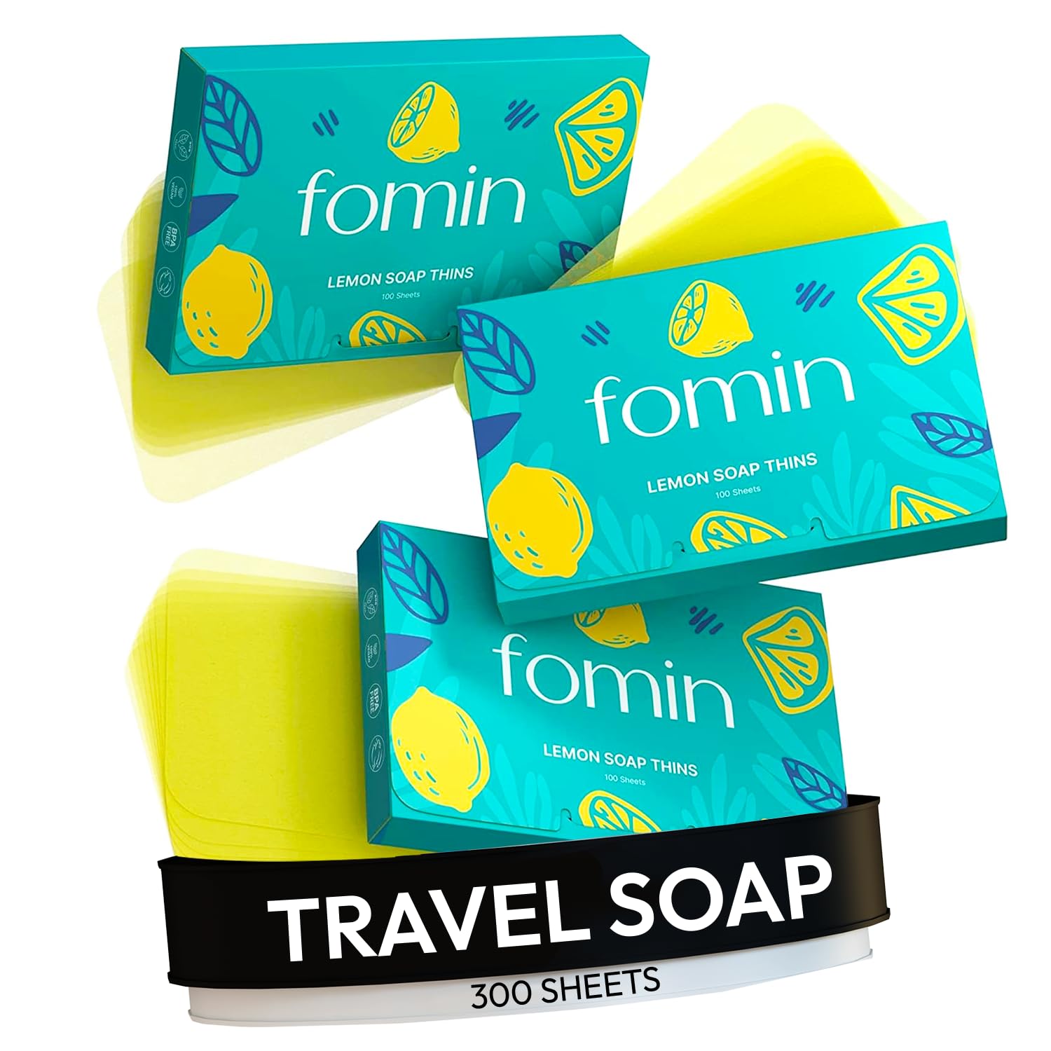 FOMIN front pack with lemon scent showing compact travel benefit