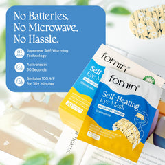 FOMIN individual pouch opened to show instant activation benefit