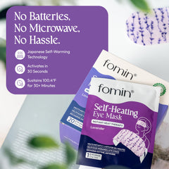 FOMIN individually sealed pouches stacked for hygienic travel storage