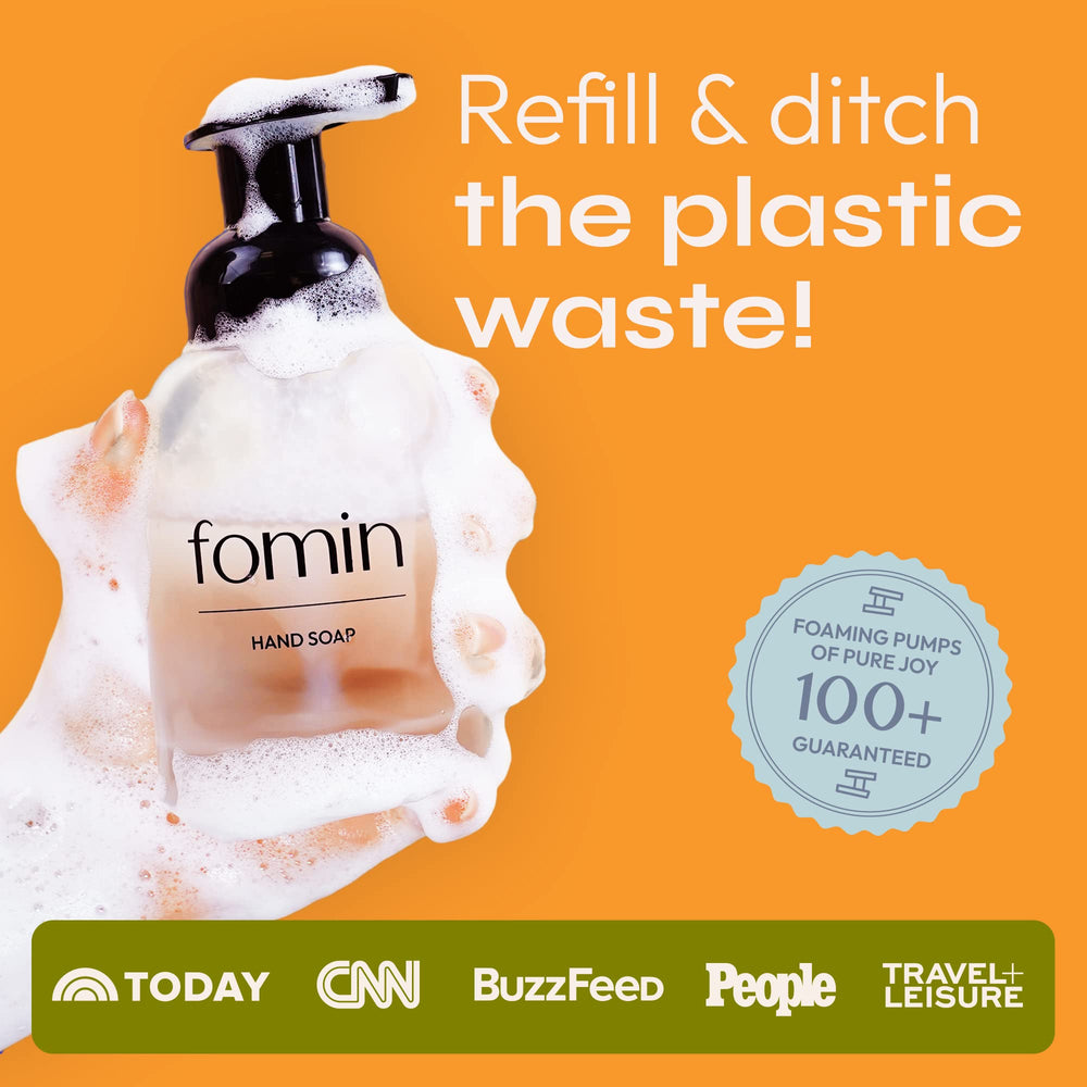 FOMIN tablet close-up texture highlighting concentrated formula