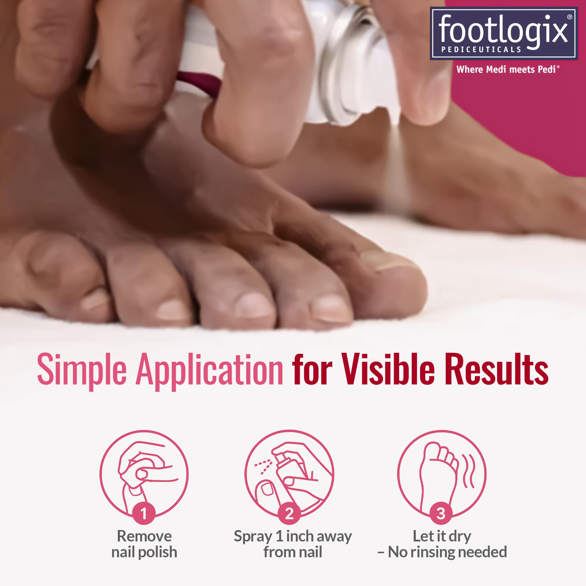 FOOTLOGIX ingredient label showing Spiraleen and natural oils for conditioning benefit