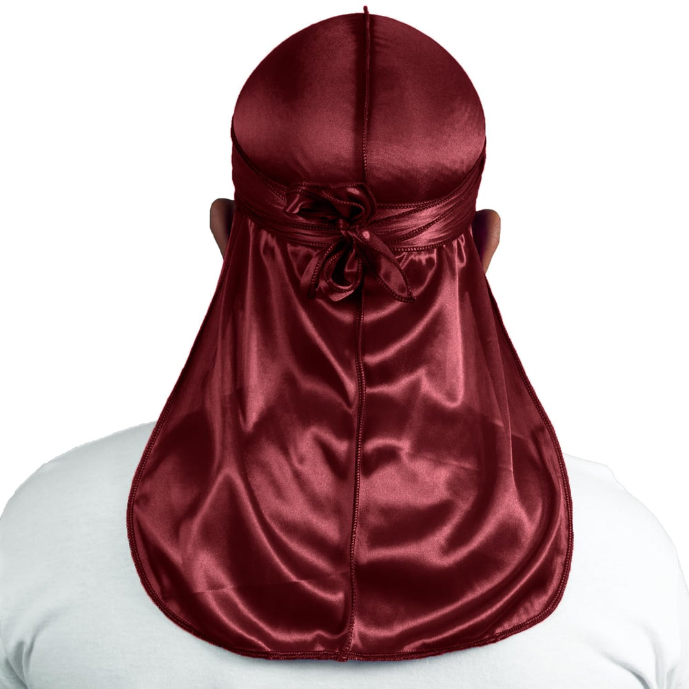 ForceWave wave cap front view illustrating snug coverage and burgundy finish benefit