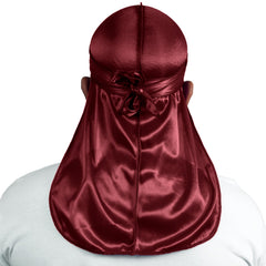 ForceWave wave cap front view illustrating snug coverage and burgundy finish benefit