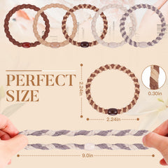 forenee multiple bands stacked to show color variety and durability
