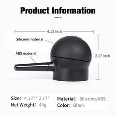 Forest of Dreams applicator next to bottle showing size and fit compatibility benefit