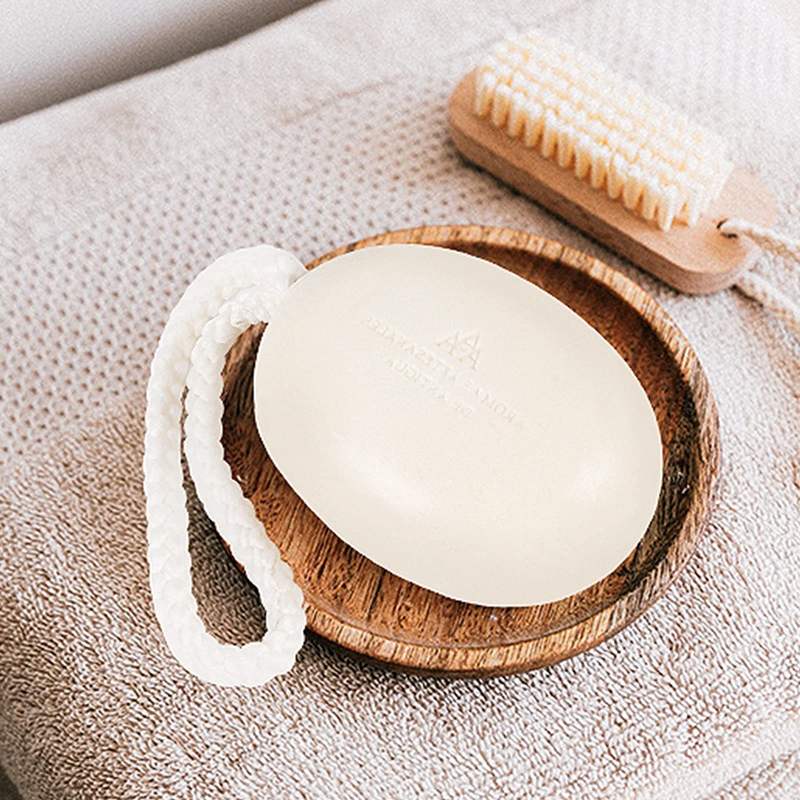 foreverLily creamy lather texture on bar illustrating gentle, rich foam
