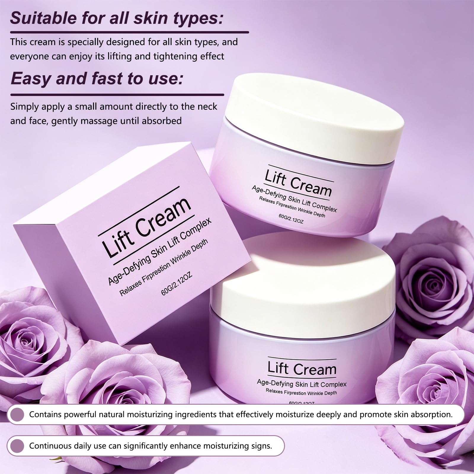 ForgeVibe cream absorbing quickly into skin showing lightweight finish