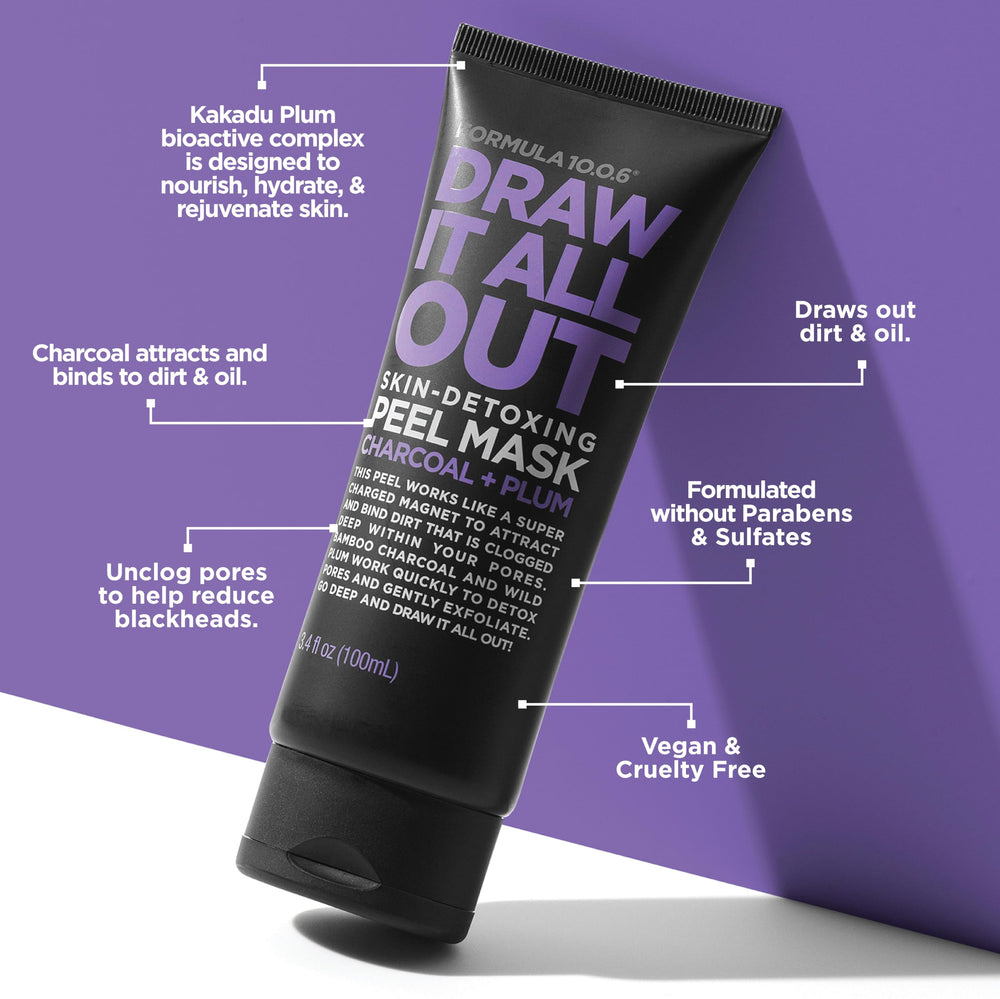 FORMULA 10.0.6 being applied to face for noticeable pore clarity