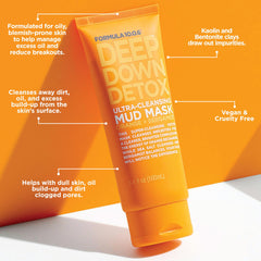 FORMULA 10.0.6 being applied to cheek demonstrating oil control benefit