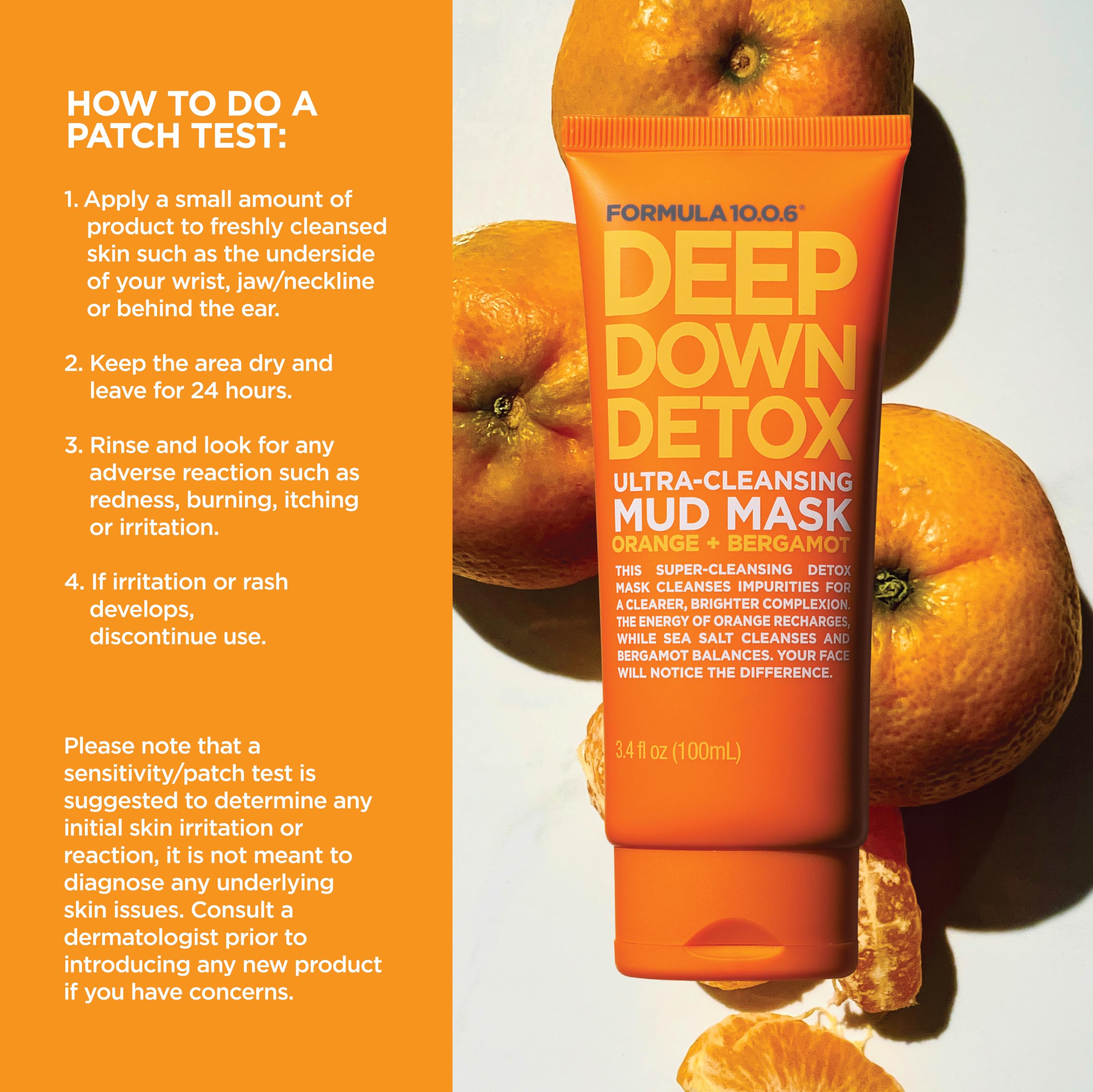 FORMULA 10.0.6 label close-up highlighting key ingredients and benefits
