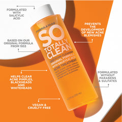 FORMULA 10.0.6 pouring onto cotton pad close-up highlighting smooth texture