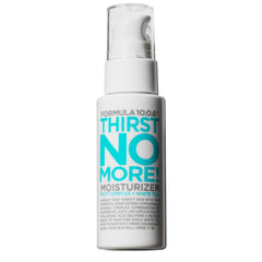FORMULA 10.0.6 front packaging showing compact moisturizer for travel