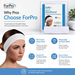 ForPro close-up of soft stretch fabric texture highlighting comfort and breathability