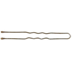 ForPro closeup of crimped 2-inch hair pin with ball tip for gentle secure hold