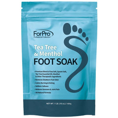 ForPro open jar salt texture highlighting coarse sea and Epsom salt